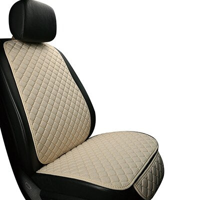 Comfortable Flax car seat cover protector Front or Rear Seat cushion pad cushion back car accessories Suitable for all car mode