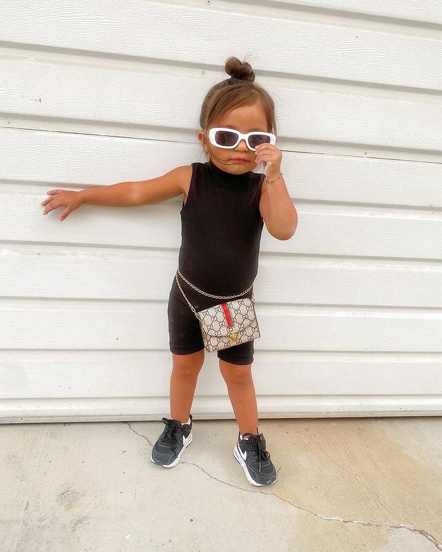Fashion Clothing New Fashion Casual Boys And Girls Children's Clothing Sleeveless Solid Color Jumpsuit