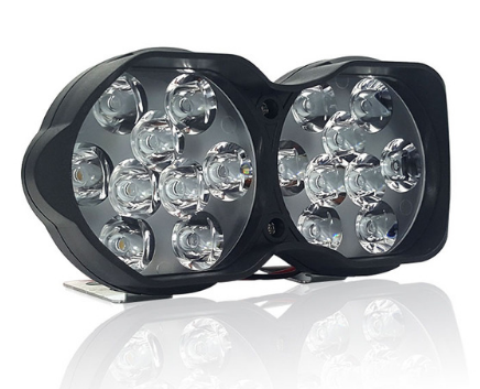 CNSUNNYLIGHT Super Bright High Power 6W Motorcycle Led Light Fog Spot White Headlight Working Light DC 12V 24V External Lighting