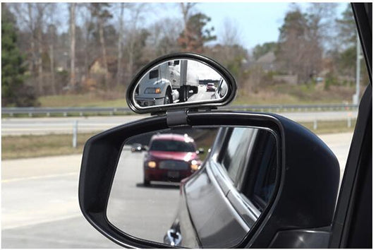 2Pcs/Pair ELIMINATES BLIND SPOTS NEW CLEAR ZONE Auxiliary Mirror wide angle view Tools