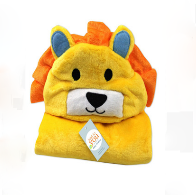 Baby Bathrobe Cute Cartoon Animal Blanket Toddler Baby Bath Towels Wraps Baby Soft Newborn Hooded Bathrobe