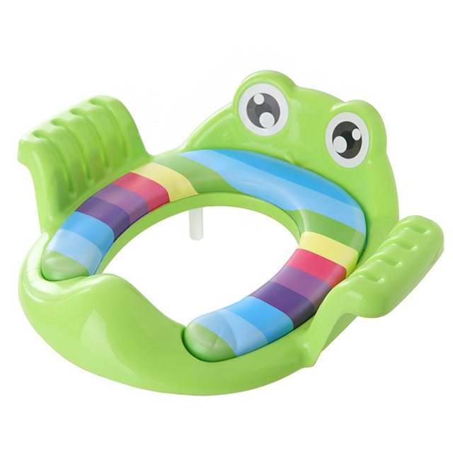 Baby Potty Training Seat Children's Potty Baby Toilet Seat With Adjustable Ladder Infant Toilet Training Folding Seat