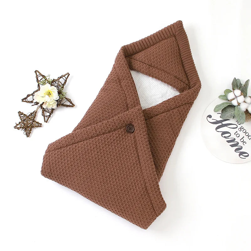 Winter Baby Sleeping Bags Warm Infant Envelopes Stroller Knitted Cocoon for Newborns Bebes Swaddle Wrapper Sleep Sack Schlafsack